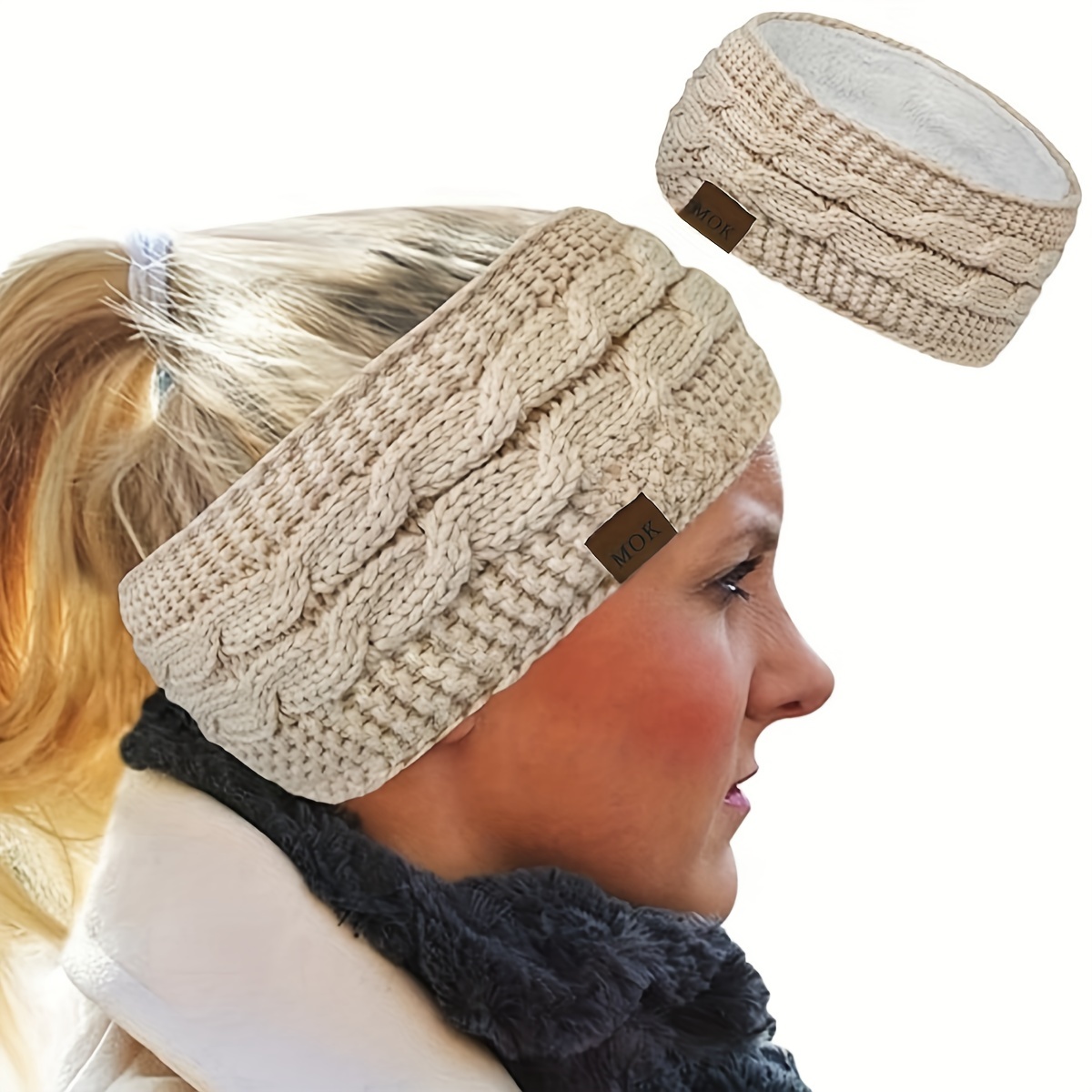 Running Gear Hat - Hiver cyclisme bandeau coupe-vent épaissi en
