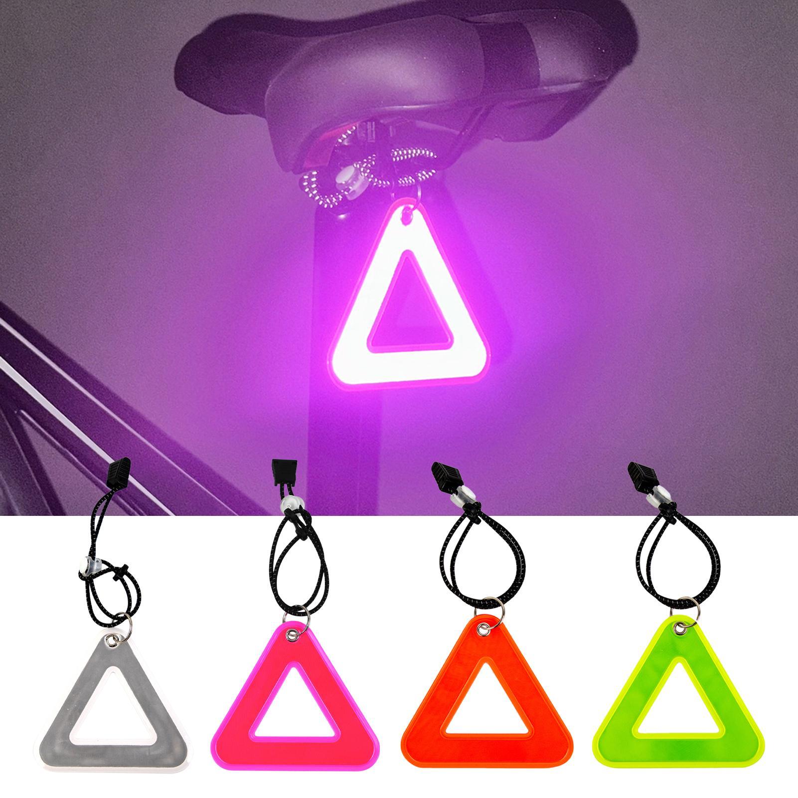 Running Gear Usa - Pendentifs réfléchissants, équipement de sécurité triangulaire