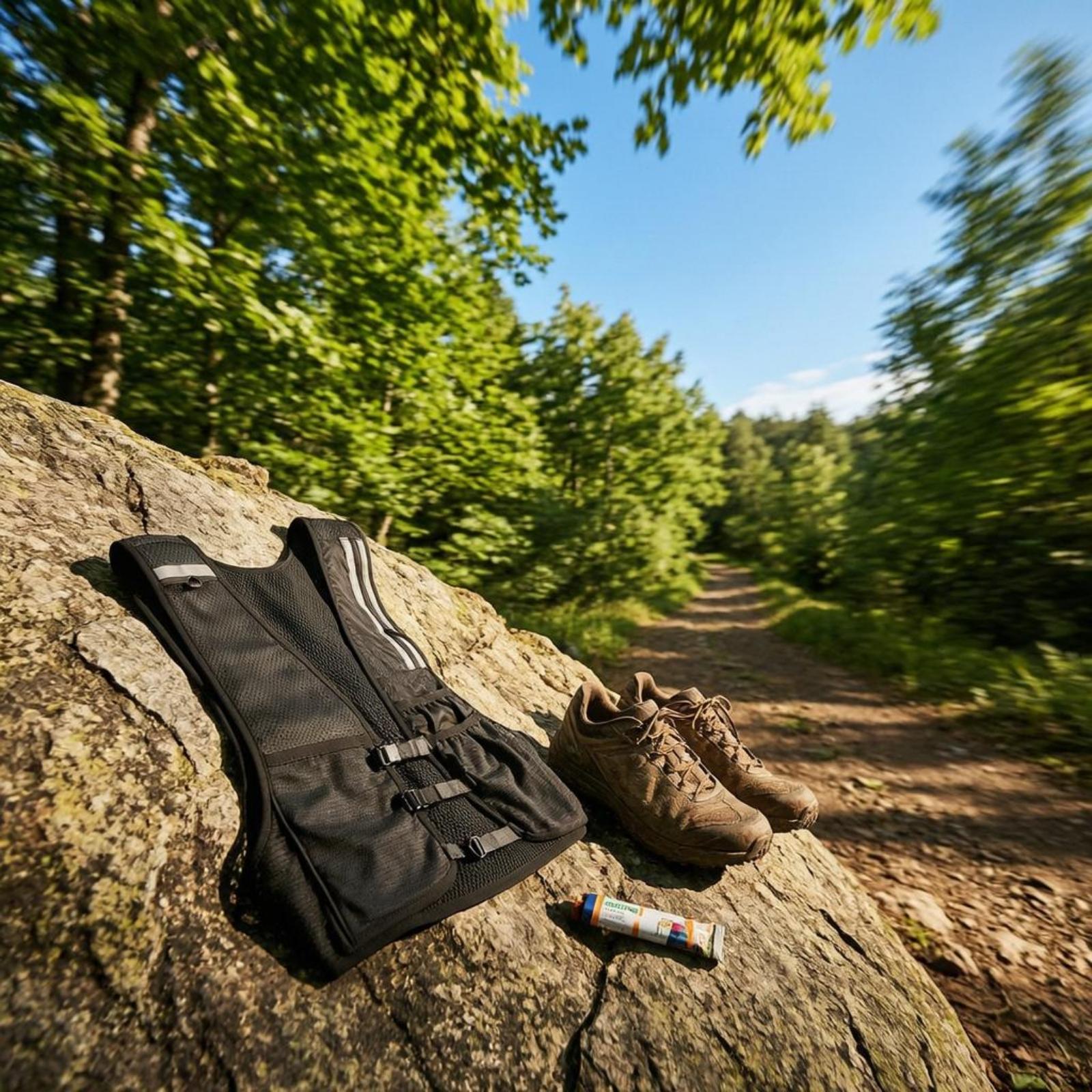 Running Gear Trail - Gilet de course en plein air,