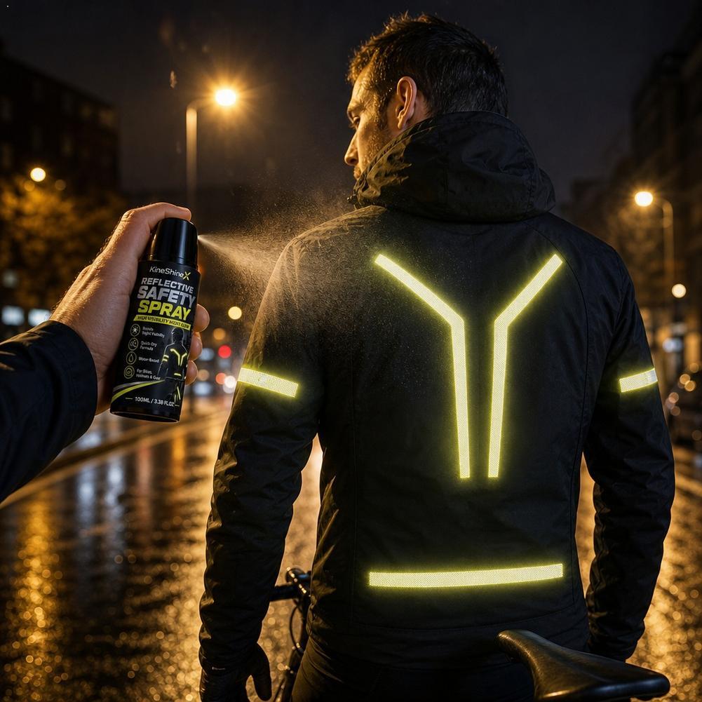 Running Gear Backpack - Peinture de sécurité réfléchissante de nuit