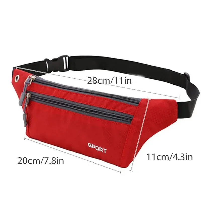 Sac de taille en nylon multifo - Running Gear Backpack avis et prix