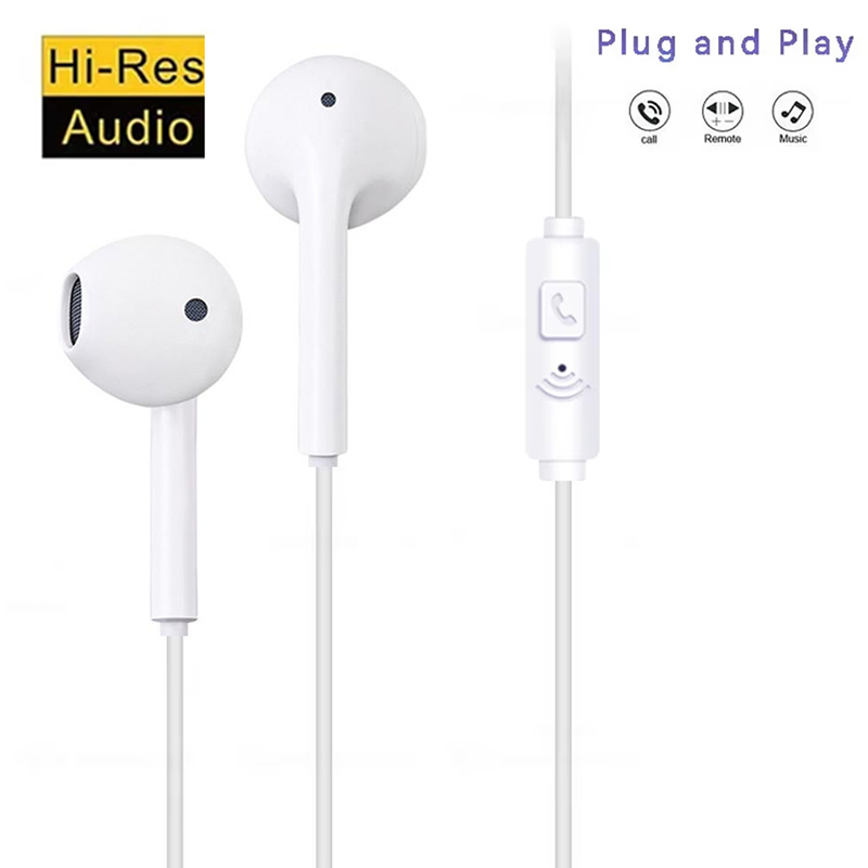 Casque filaire 3.5mm avec micr - Running Gear Headphones avis et prix
